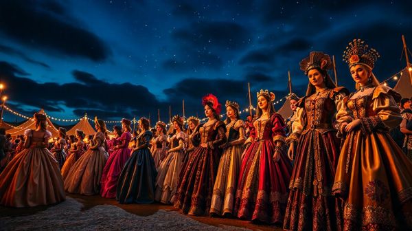 Top modèles de costumes pour la Cinéscénie au Puy du Fou